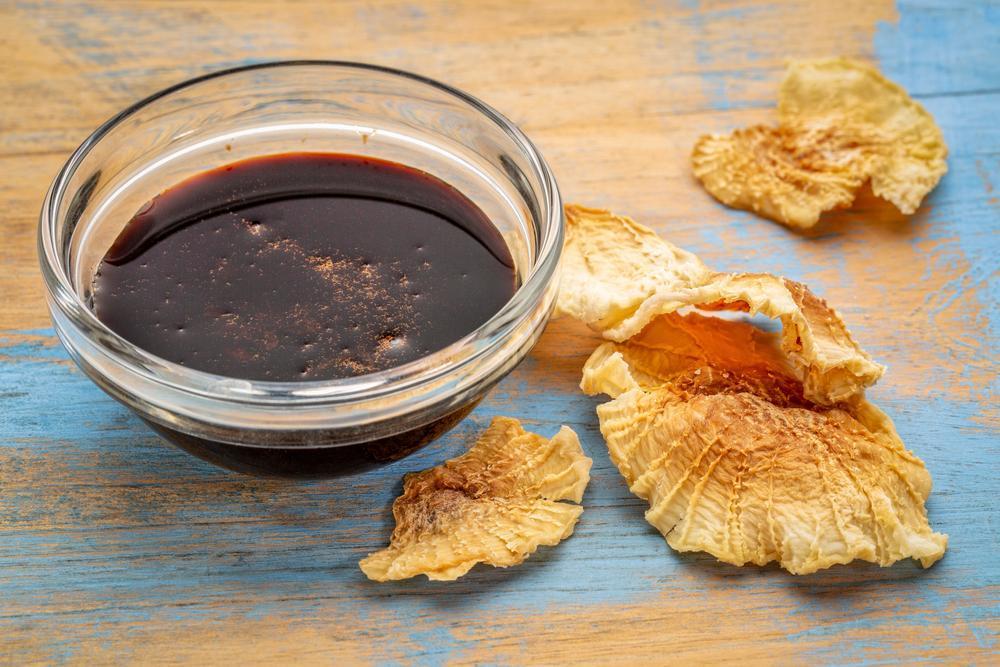 Yacon Syrup with Dried Slices