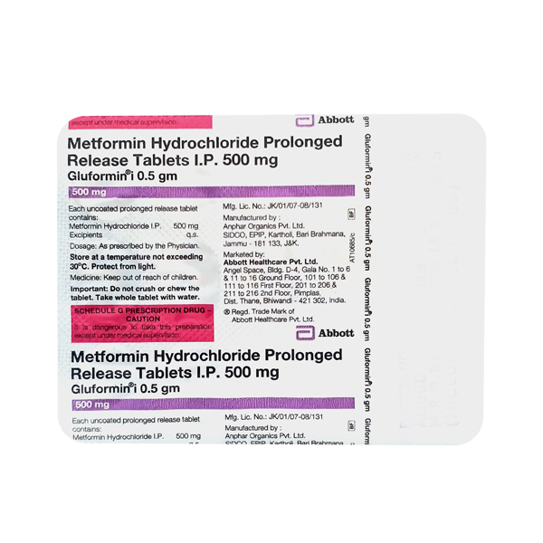 Gluformin tablet is a very effective oral antidiabetic medication that belongs to the class of Biguanide. Read to know Gluformin uses, side effects, dosage, interactions with price.