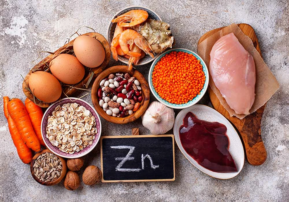 list of zinc rich foods